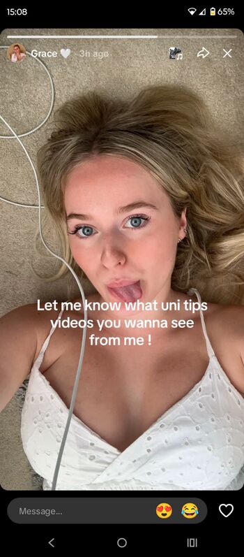 Full leaked Grace spencer private onlyfans photo